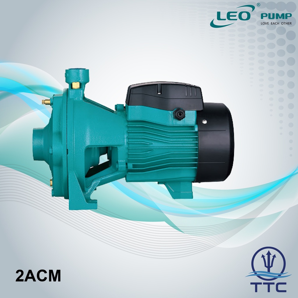 Twin Impeller Centrifugal Pump: Model 2ACm-150 x 1.5kW/2HP x 1 Phase x Clean Water