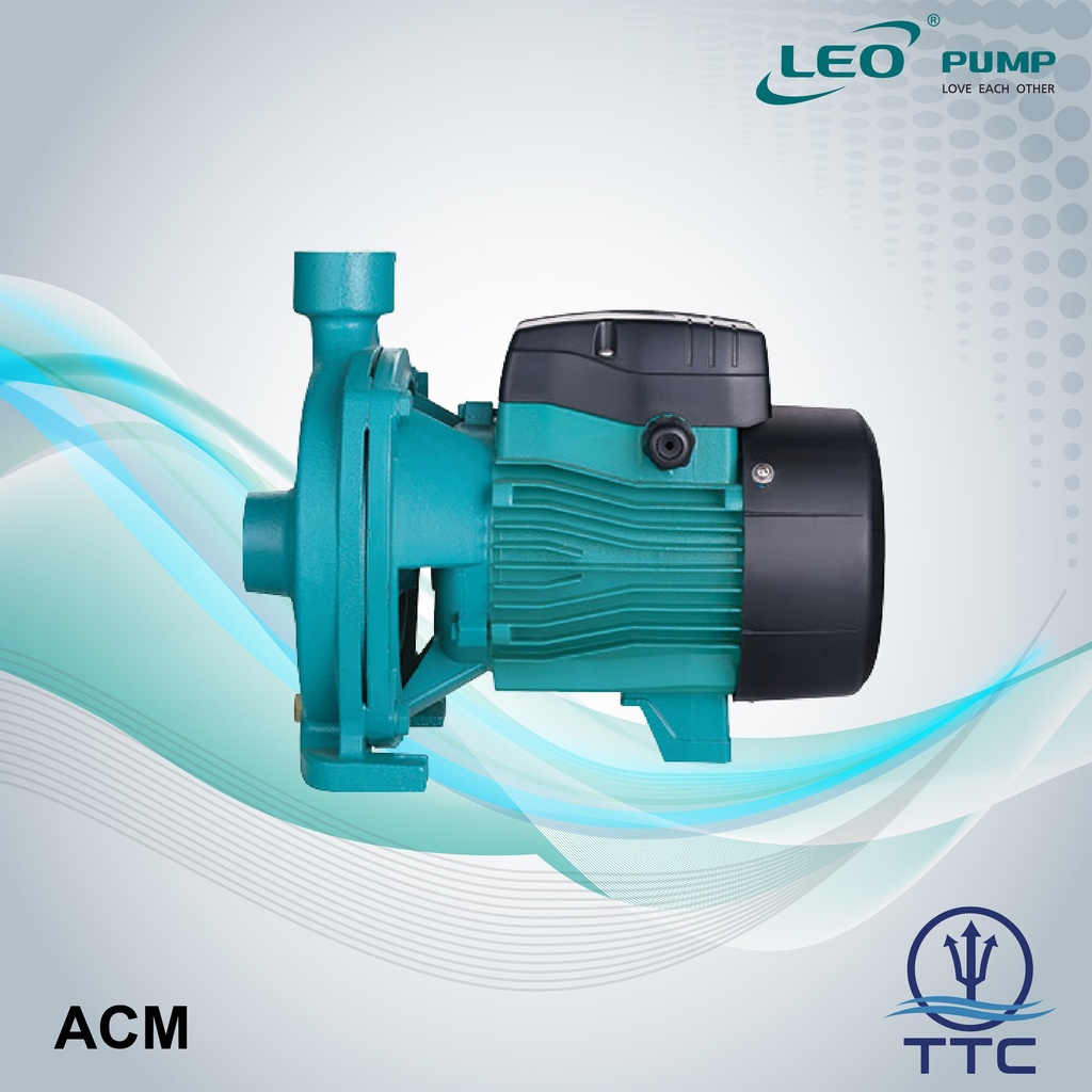 Centrifugal Pump: Model ACm-37 x 0.37kW/0.5HP x 1 Phase x Clean Water