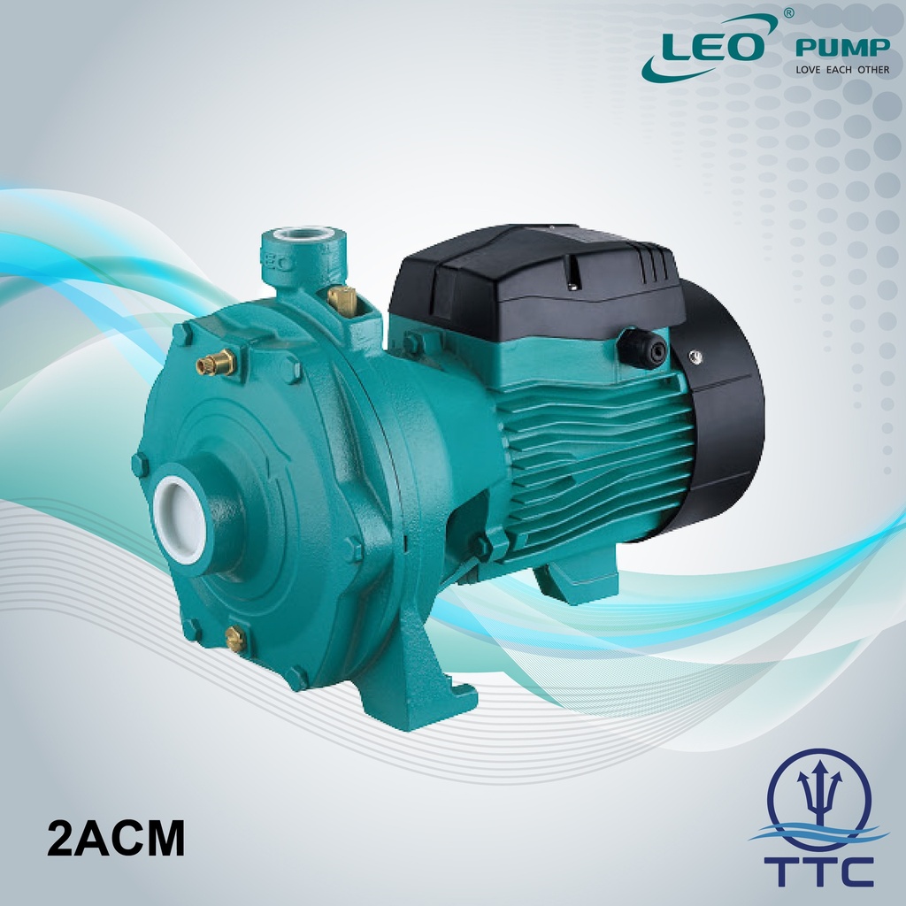 Twin Impeller Centrifugal Pump: Model 2AC-300H x 3kW/4HP x 3 Phase x Clean Water